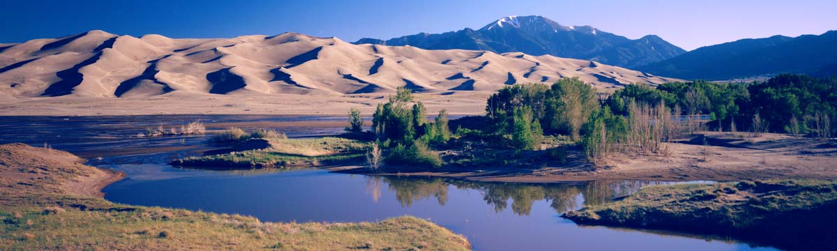 sand dunes